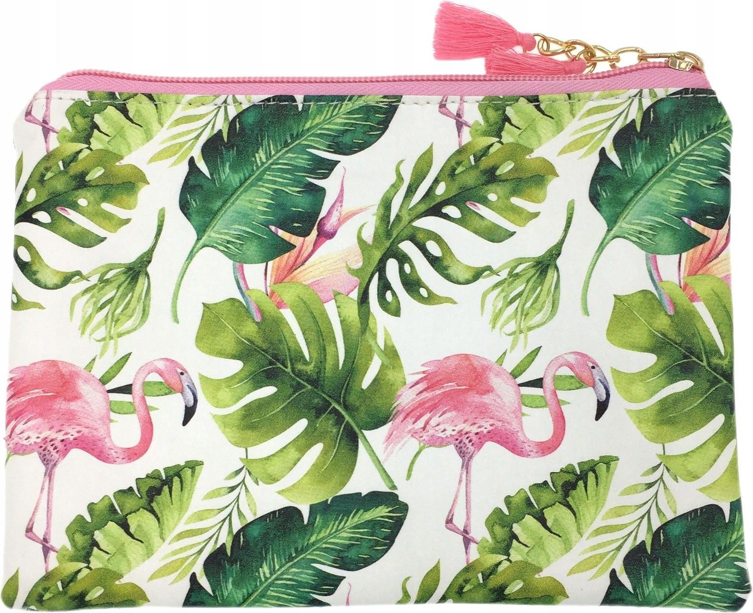 Flamingo Canvas Coin Purse Zipper Wallet Opinie i ceny na Ceneo.pl