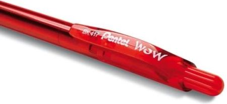 Pentel Długopis Automatyczny Bk417A Czerwony 1Szt. (PN0583)