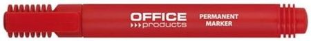 Office Products Marker Permanentny Okrągły Czerwony 17071211-04 (PB11523)