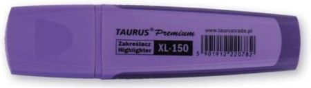 Taurus Zakreślacz Z Gumowym Uchwytem Xl-150 Fioletowy (TAU17212)