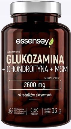 ESSENSEY Glukozamina+Chondroityna+MSM 2600mg 120caps