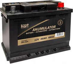 Hart Akumulator Premium 12V 56Ah 480A 242 175 190