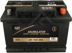 Hart Akumulator 74Ah 680A P Premium