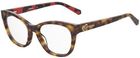 Love Moschino MOL598 Damskie okulary korekcyjne, Oprawka: Acetat, 53mm/18mm/140mm, hawana