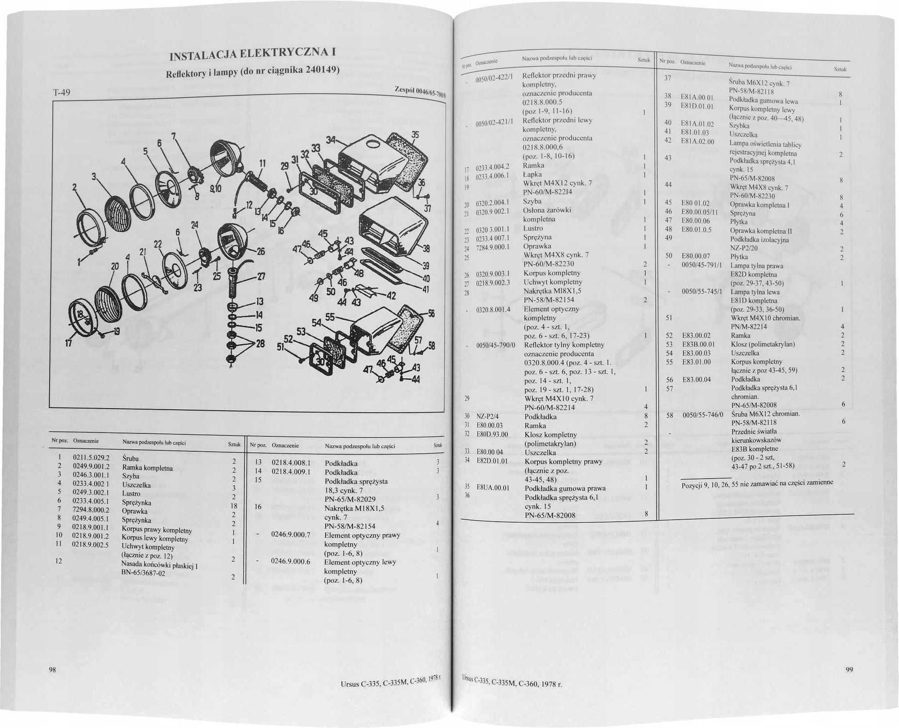 Agro Bis Katalog Części Ursus C-360 Kc-360 - Opinie i ceny na Ceneo.pl