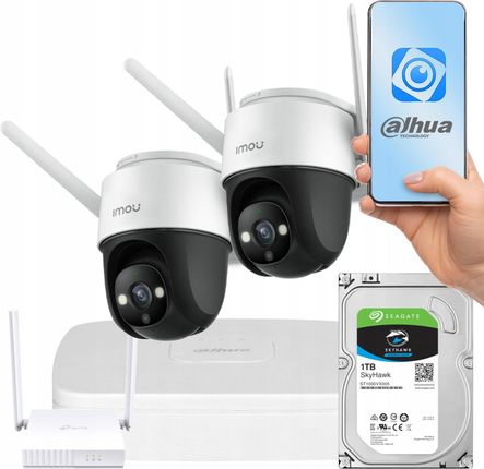 Imou Zestaw Monitoringu Cruiser Wifi Ip 2 Kamery 4 (Z36104)