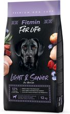 Zdjęcie Fitmin Dog For Life Light & Senior 12 kg - Golina