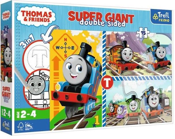 Trefl Primo Puzzle Super Maxi 3w1 Zabawy Tomka 42008 - Ceny i opinie ...