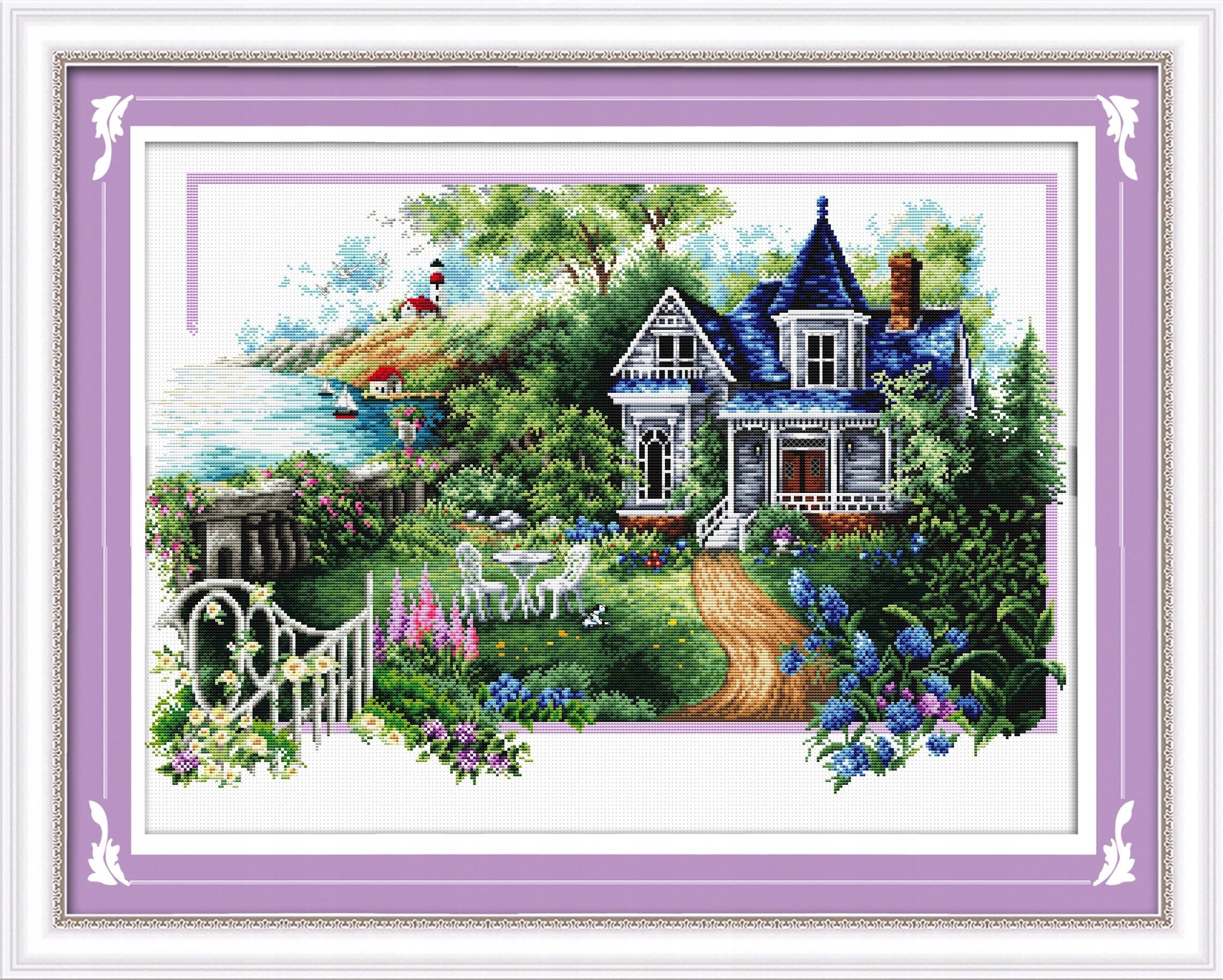 Kanwa Z Nadrukiem Zestaw Kanwa Mulina DOME Ceny i opinie Ceneo.pl