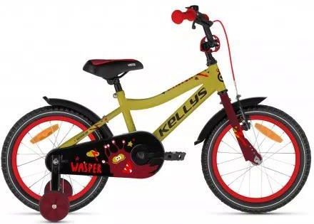 Kellys Rower Dziecięcy Wasper 16" Żółty 2023