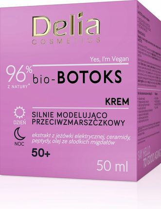 Delia Cosmetics Delia Bio Botoks Silnie Modelujący Krem 50+ 50 ml