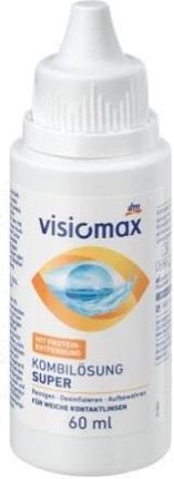 Visiomax Płyn do pielęgnacji soczewek kontaktowych Super 60 ml