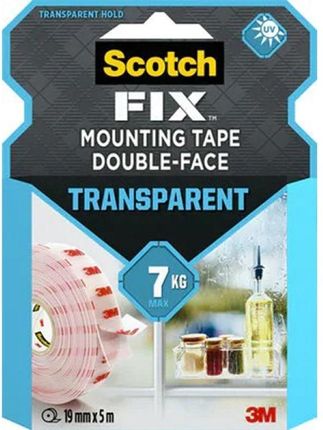 Scotch Taśma Montażowa Transparentna 19Mmx1 5M
