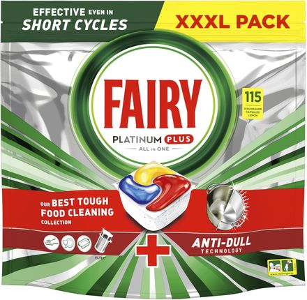 Fairy Platinum Plus Lemon 115szt.