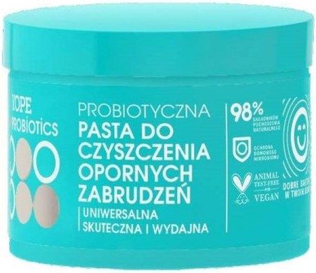 Yope Probiotics Probiotyczna Pasta Do Czyszczenia Opornych Zabrudzeń 160G