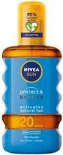 Zdjęcie Nivea Sun Protect & Bronze Olejek W Spray'U Aktywujący Naturalną Opaleniznę Spf20 200Ml - Głubczyce