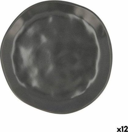 Bidasoa Talerz Deserowy Cosmos Ceramika Czarny 20Cm 12Szt.