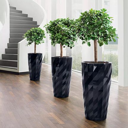 Donica Diamante Premium Czarny Połysk Lechuza - zdjęcie 2