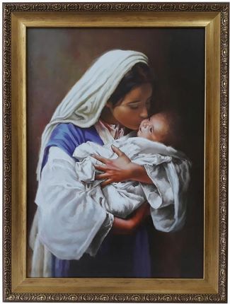 Obraz W Ramie Matki Boskiej Bożej Karmiącej 62x82