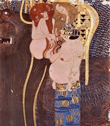 Obraz Beethoven Frieze Gustav Klimt 50x45