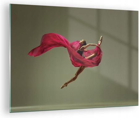 Obraz na szkle 70x50 tancerka balet artystka