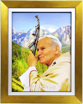 Obraz W Ramie 40X50 Świętego Papieża Jana Pawła II