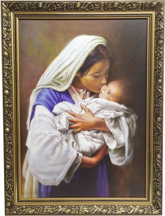 Święty Obraz 60X80 Matki Boskiej Bożej Karmiącej