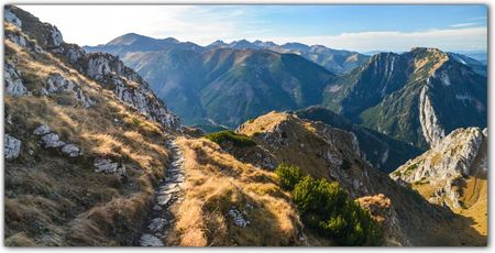 Obraz Szklany Foto-obraz Ścieżka Tatry Góry 120x60