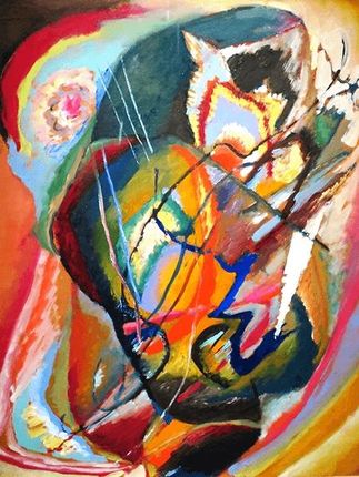 Obraz Untitled Improvisation Kandinsky 40x30