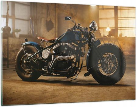 Obraz na szkle 120x80 harley-davidson motocykl - Opinie i