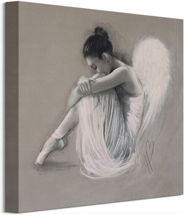 Tancerka Baletnica obraz na płótnie 40x40 cm