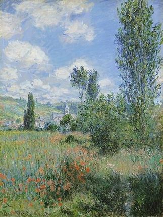 Obraz View of Vetheuil Claude Monet 80x60
