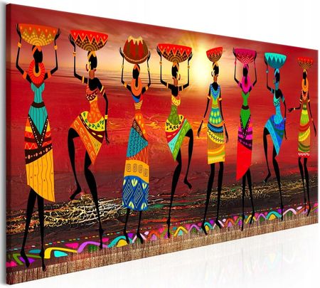 Obraz Tańczące Afrykanki 150X50