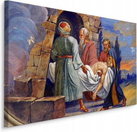 Obraz Na Płótnie Jezus Chrystus Malarstwo 120x80
