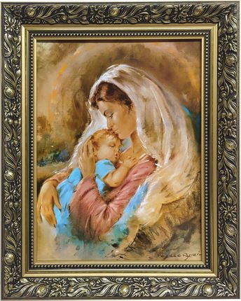 Święty Obraz 40X50 Matki Boskiej Bożej Karmiącej