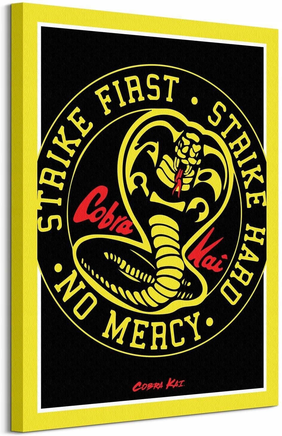 Cobra Kai Emblem obraz na płótnie 60x80 cm - Opinie i atrakcyjne ceny ...