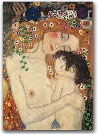 Plakat na ścianę Matka i dziecko Gustav Klimt A3