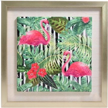 Flamingi Obraz Dekoracja Ścienna Sypialnia Obrazek