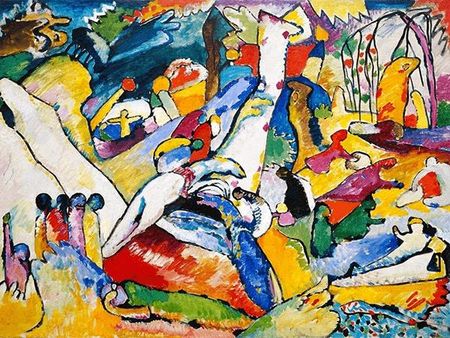 Obraz Study to Composition II Kandinsky 40x30
