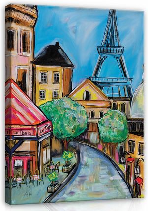 Obraz Paryż Wieża Eiffla Do Sypialni Płótno 100x70