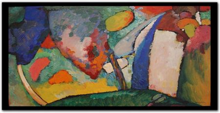 Obraz na ramie płótno Wodospad Kandinsky 100x50 cm