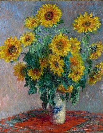 Obraz Bouquet of Sunflowers Claude Monet 50x40
