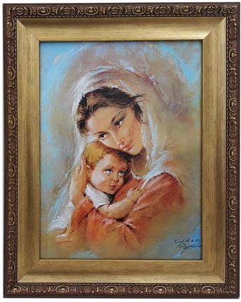 Obraz 42X52 Matki Bożej Boskiej Karmiącej Boska