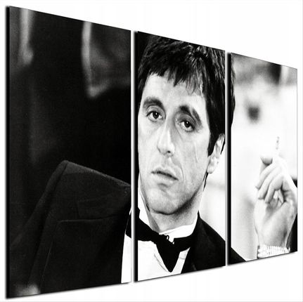 Obraz Na Ścianę Tryptyk Scarface Al Pacino 70x150