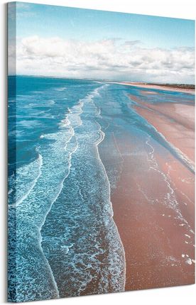 Obraz na płótnie Plaża i morze krajobraz 60x80 cm
