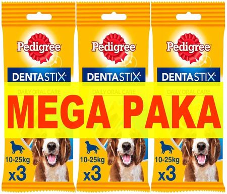 Pedigree Dentastix Dla Psa 10-25kg 9Szt 3X77G