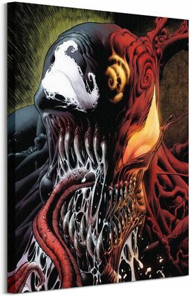 Obraz na płótnie Venom Carnage Half 60x80 cm