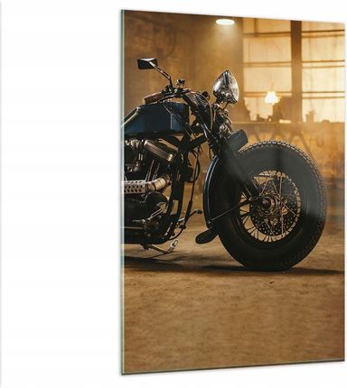 Obraz na szkle 80x120 harley-davidson motocykl