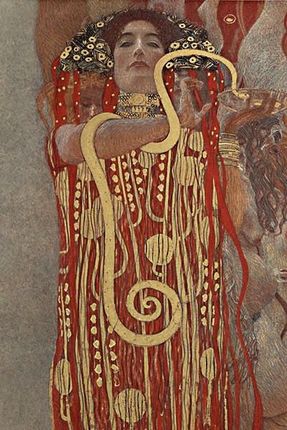 Obraz Hygieia Gustav Klimt 70x45