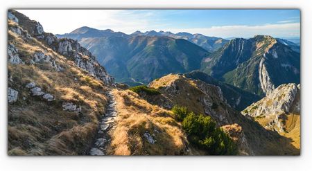 Obraz canvas na ścianę 100x50 Ścieżka Tatry Góry